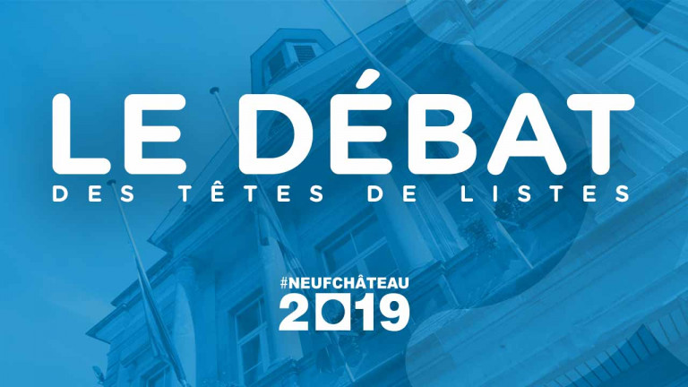 Neufchâteau 2019 - Le débat des têtes de listes