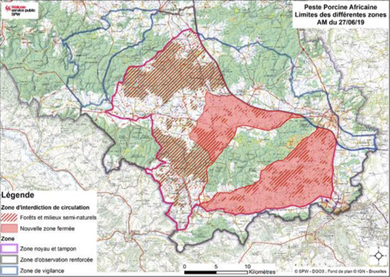 7000 hectares de forêt à nouveau fermés à la circulation