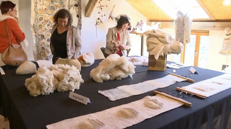 Redu : la maison des laines a été inaugurée