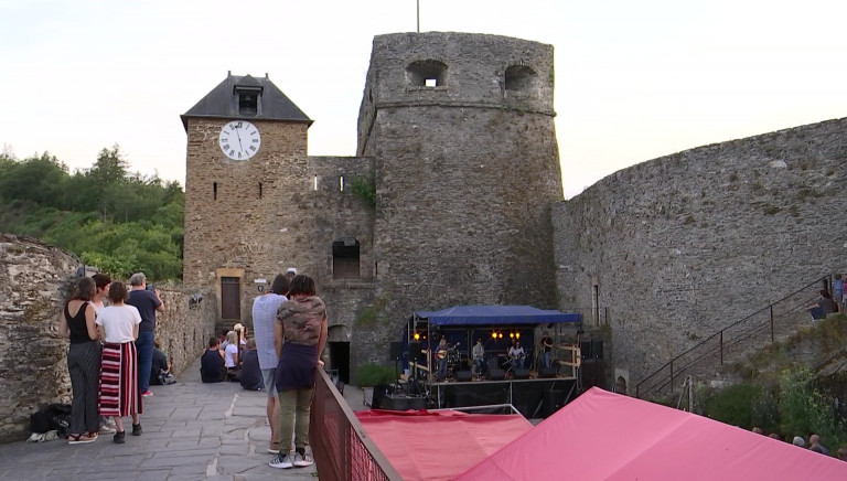 Le château de Bouillon, comme scène du 1er festival médiéval et celtique