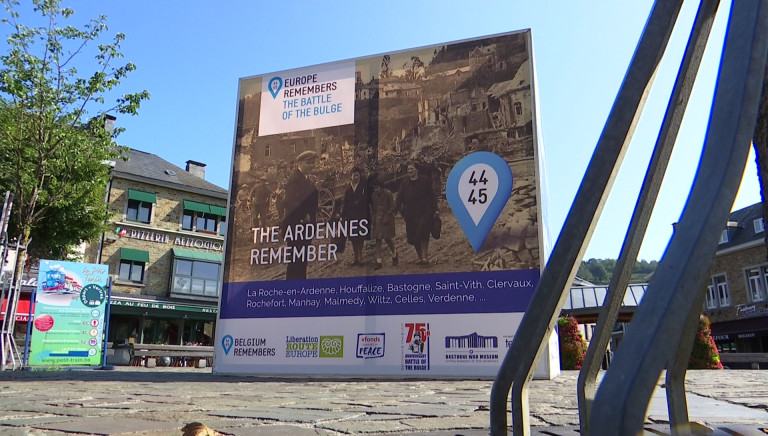  La Roche-en-Ardenne participe à la promotion du 75ème de la libération