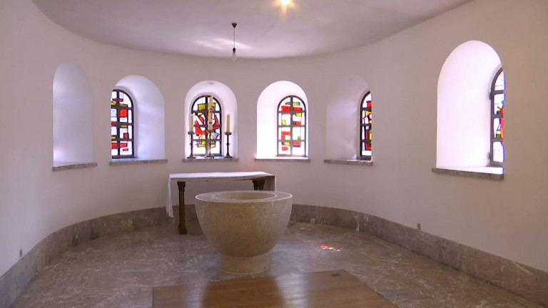 Journées du Patrimoine : le marbre rouge de l'église d'Humain