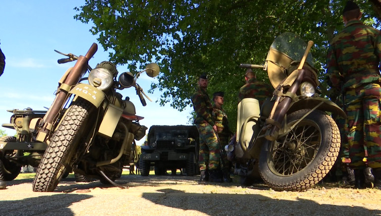 Parade militaire pour commémorer le 75ème anniversaire de la libération d’Arlon