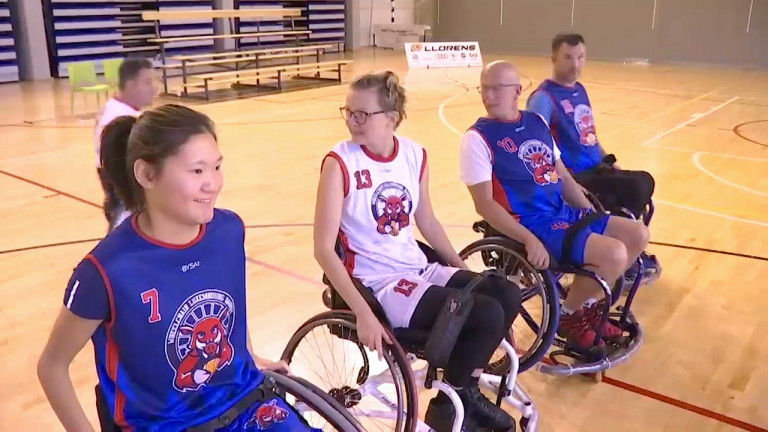 Handibasket. Le Wheelchair Luxembourg se développe