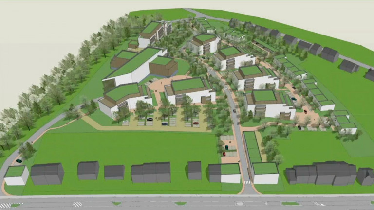 Aubange : voici le projet du futur écoquartier du Gayenberg 