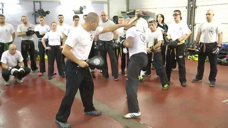 Krav Maga. Franck Conéjero a donné un cours spécial à Bastogne