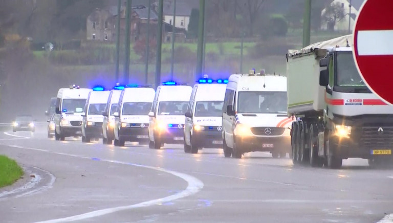 Arlon. Forte mobilisation policière autour de la ZAD