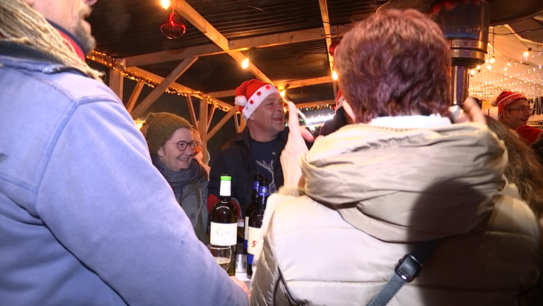 Du beau monde au marché de Noël de Durbuy