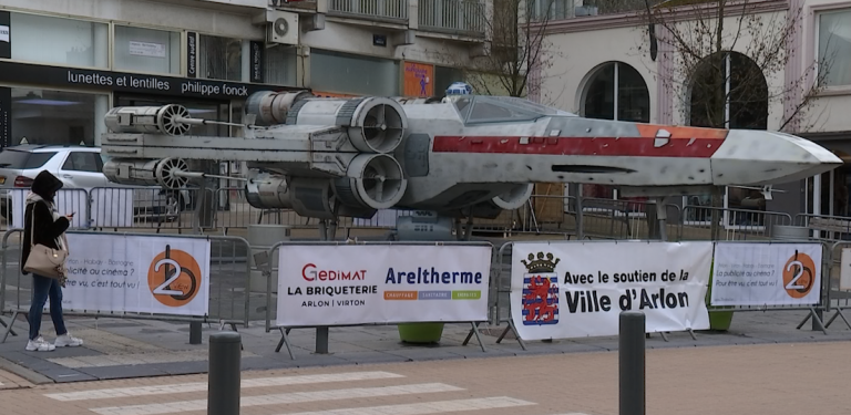 Un vaisseau "Star Wars" a atterri à Arlon