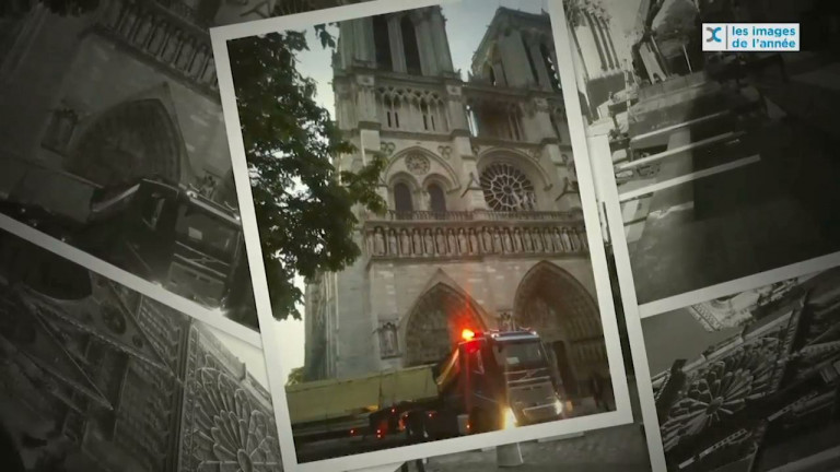 Images de l'année 2019 : Artbois a volé au secours de Notre-Dame