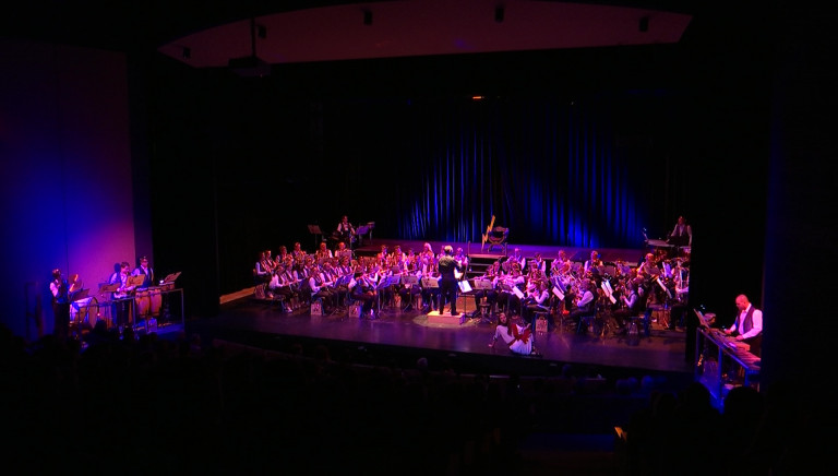 Orphée aux Enfers joué par le Caecilia Wind Orchestra et l'académie de Bertrix