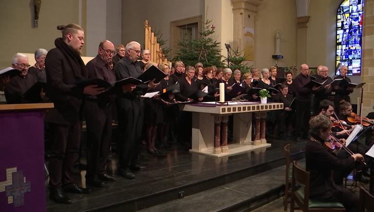 Virton. Dernier concert de Dominique Bodson à la tête de Chantegaume