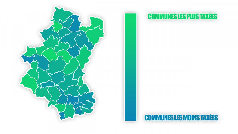 6 communes sur 44 ont modifié leur fiscalité pour 2020