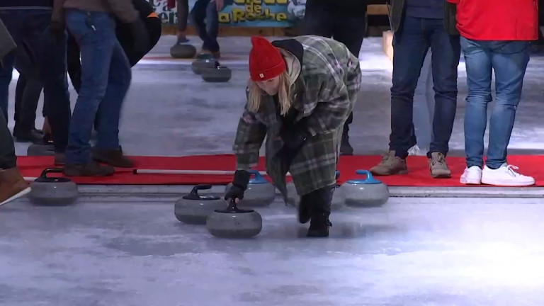 Du curling à La Roche-en-Ardenne : une première !