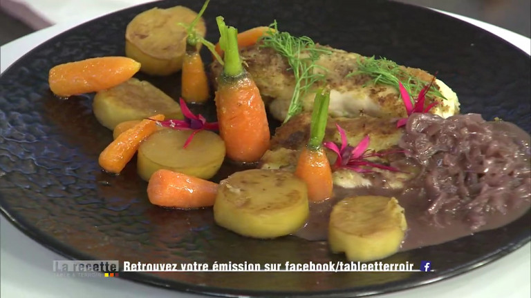 Cordon bleu aux pommes de terre et au carottes