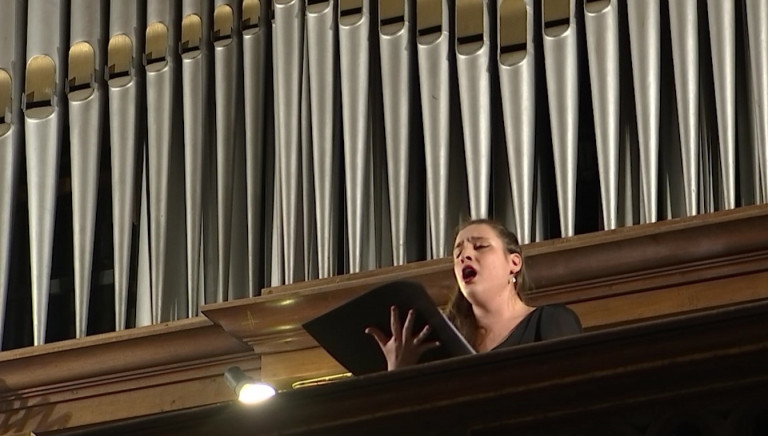 Marche. La soprano Floriane Petit de retour à la maison