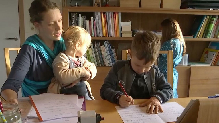 Gérouville : l'école à la maison