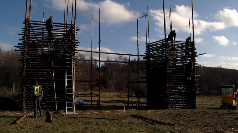 Le grand feu de Mellier prend forme 