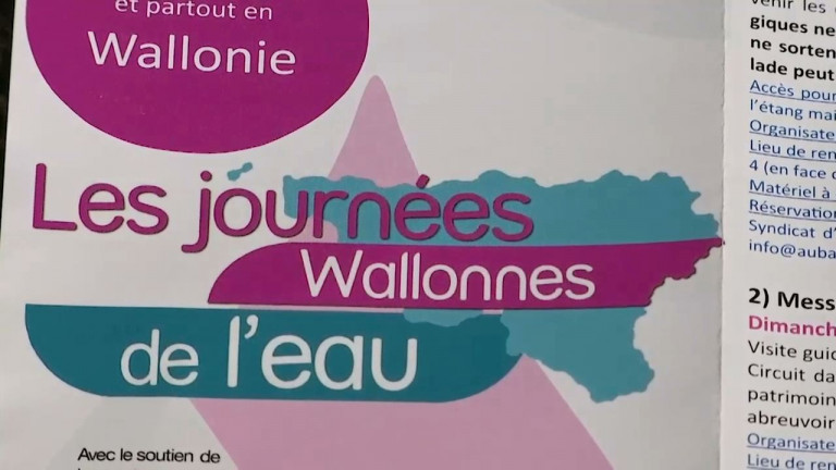 Journées wallonnes de l'eau du 14 au 31 mars