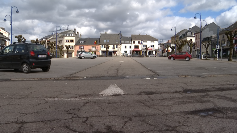 Coronavirus : les rues de Florenville désertes