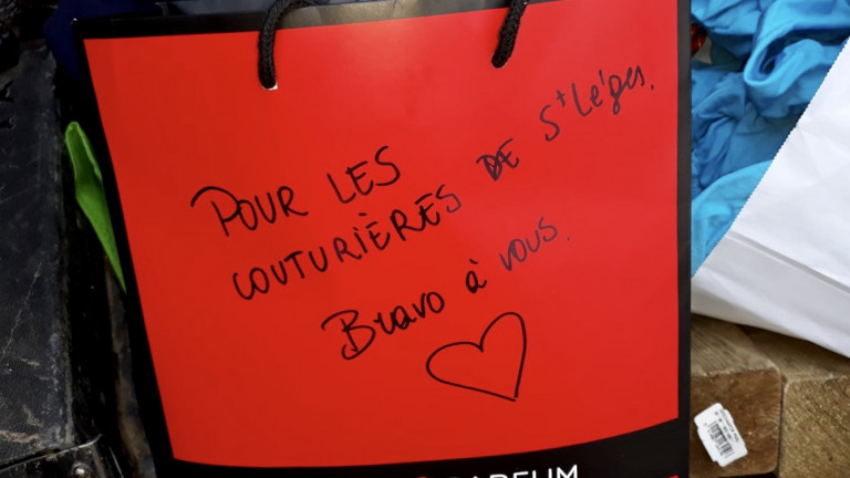 Elles cousent des masques destinés aux malades et redistribués via les pharmacies