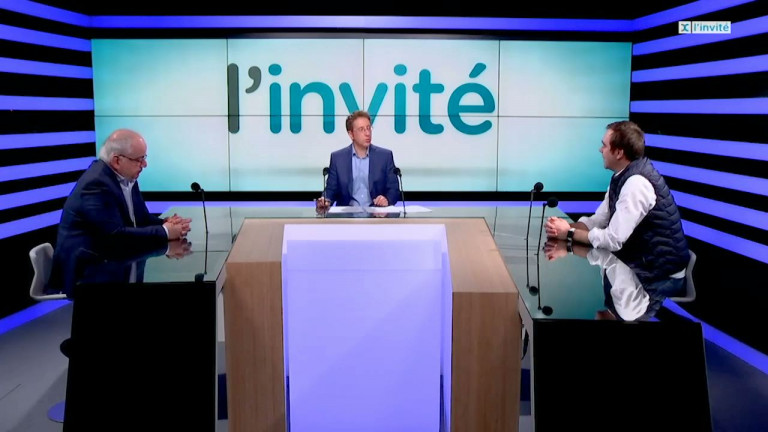 Invité de la rédaction. Dr Didier Neuberg (Vivalia) et Christian Guyot (Généraliste)