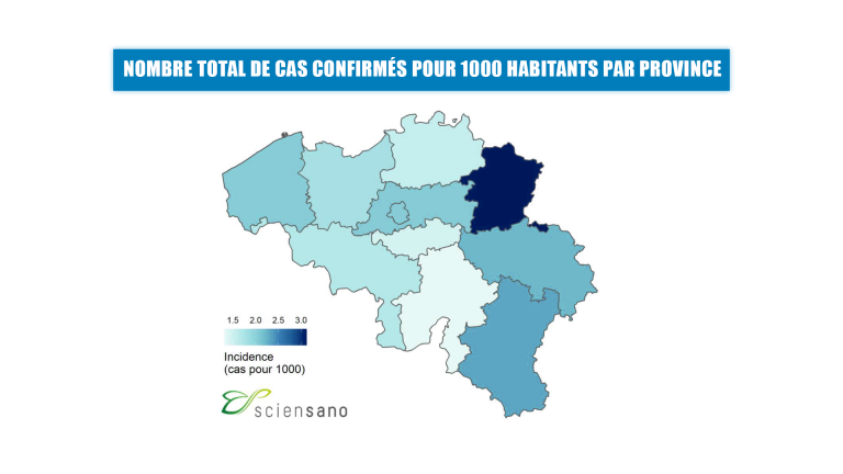 Luxembourg belge : la province wallonne la plus touchée par le covid-19 ?