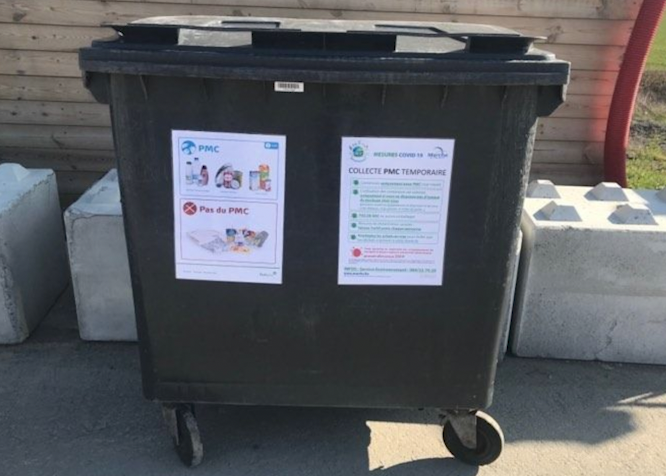 Marche : des conteneurs pour pallier la fermeture des recyparcs