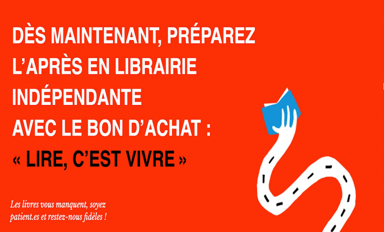 Des bons d'achat "Lire, c'est vivre" pour soutenir les libraires indépendants