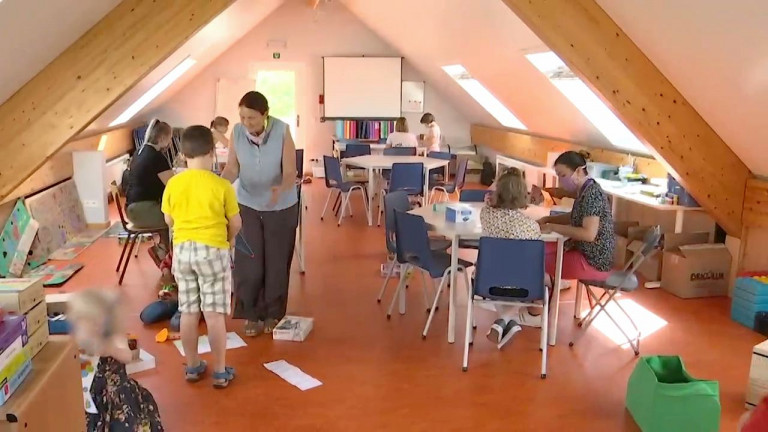 L'Archée a aménagé une salle de classe et de loisirs