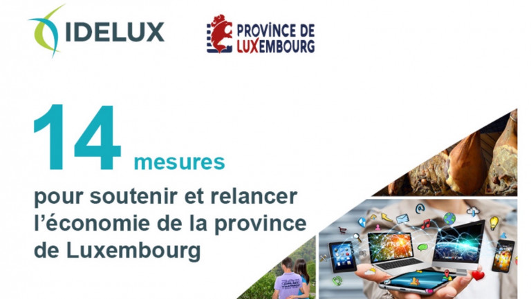 Idélux et la Province ensemble pour relancer l'économie luxembourgeoise