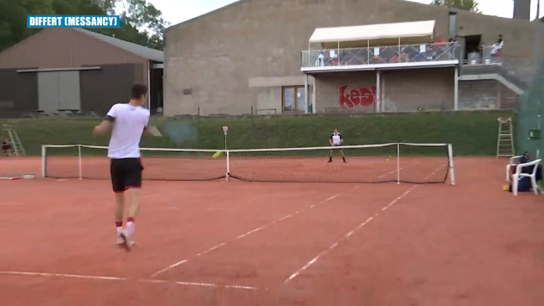 Messancy. Reprise des tournois de tennis  