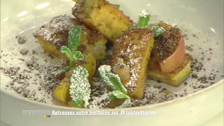 Pain perdu au gel de miel