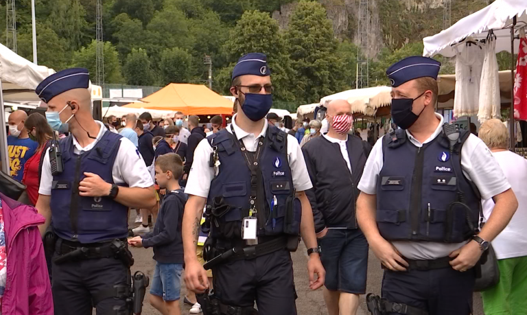 Masque obligatoire à Durbuy : la police veille