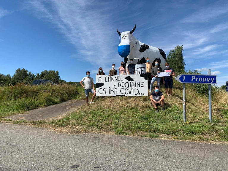 Prouvy : la vache du club des jeunes touchée par le COVID-19