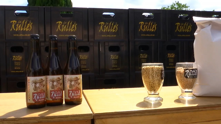 La brasserie de Rulles propose une bière à l'épeautre local