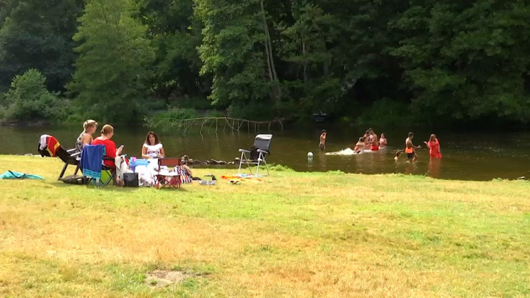 Les plages de l'Ourthe prises d'assaut