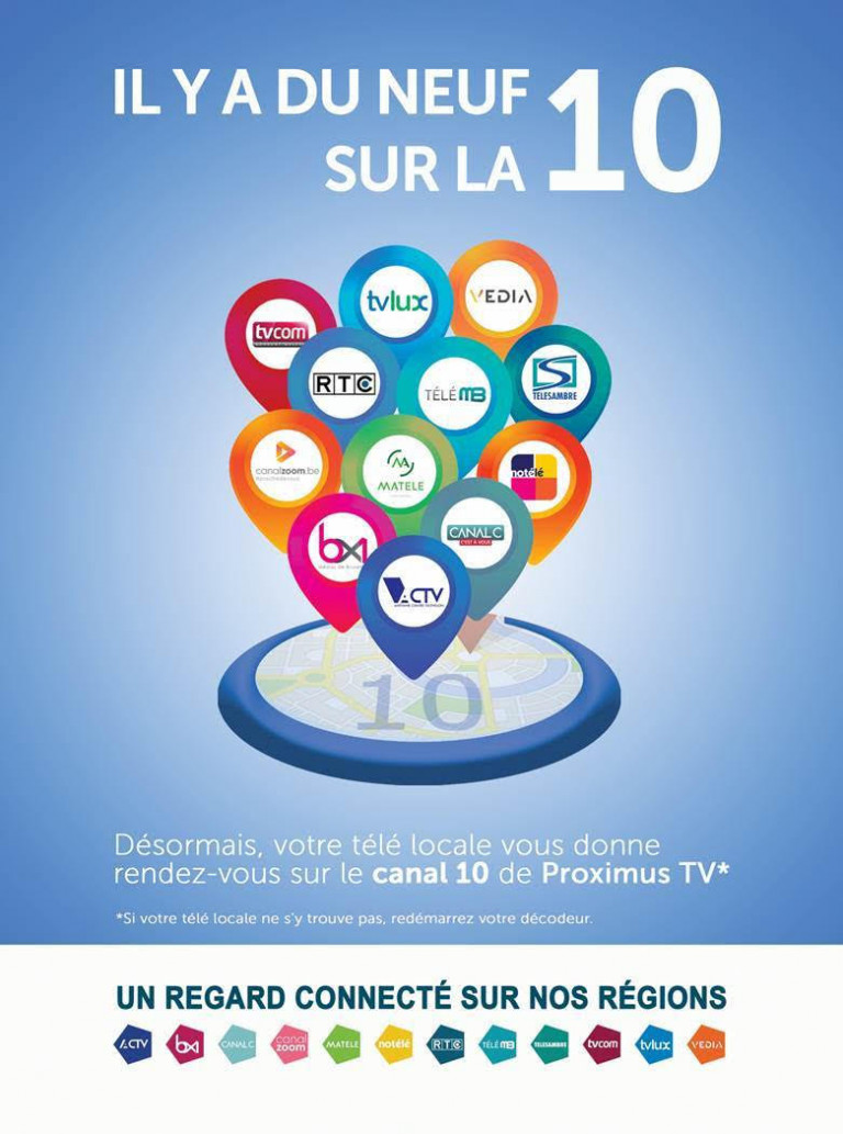 TV Lux sur le canal 10 de Proximus TV