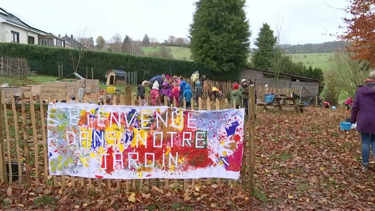 Grand-Halleux : plus de biodiversité au sein de l'école Saint-Laurent