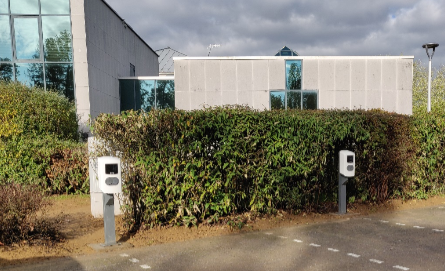 Arlon : 8 bornes électriques installées chez Idelux