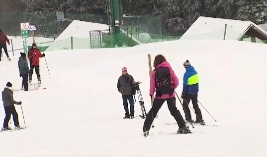 Province. De la neige, mais pas les plaisirs de la glisse