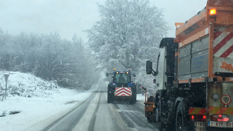 De la neige mais des routes praticables