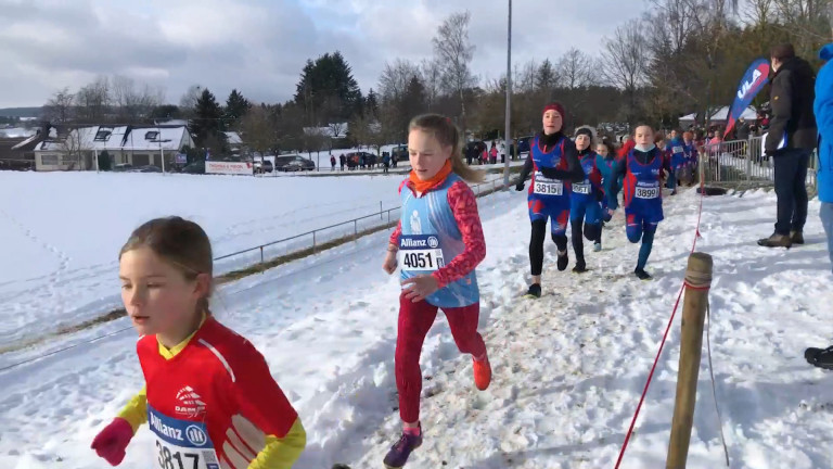 Arlon. Reprise des cross sous la neige pour les jeunes athlètes