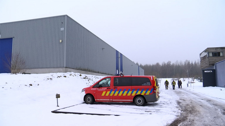 Bertrix. Dessolux à l'arrêt, le toît du hall fragilisé par la neige