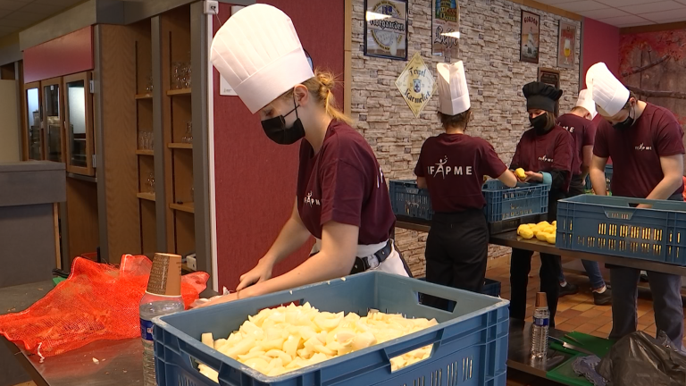 Libramont : 1500 repas préparés par les étudiants de l'IFAPME