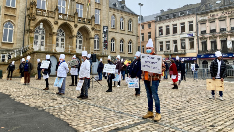 Le secteur Horeca manifeste ce vendredi [direct commenté]