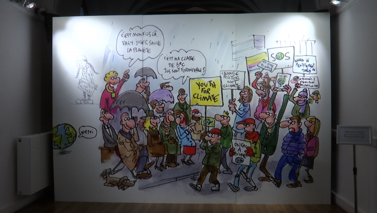 Arlon : le dessinateur Pierre Kroll expose au palais 