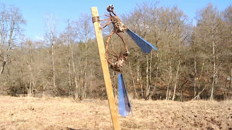 Habay. Le parc du Châtelet et ses sculptures animalières