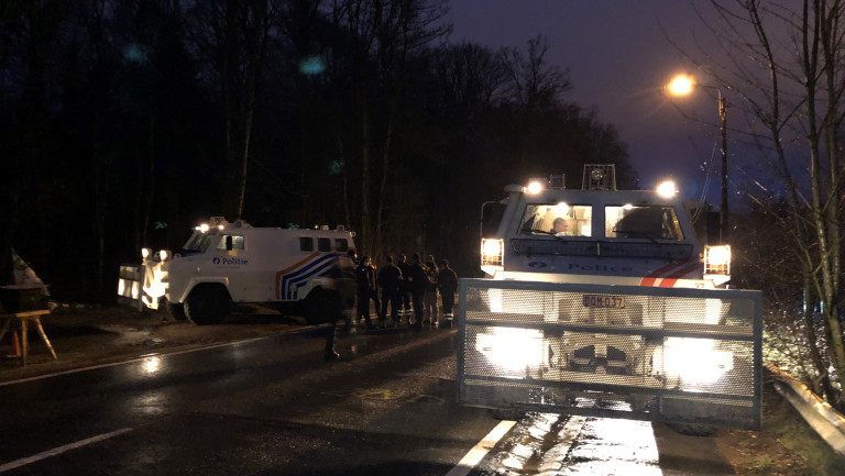 Arlon. La ZAD a été évacuée sans faire de blessés