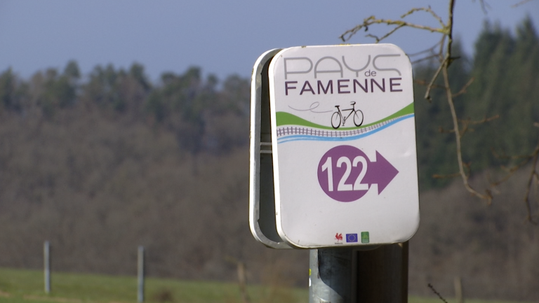 Des travaux sur le réseau "Famenne à Vélo"